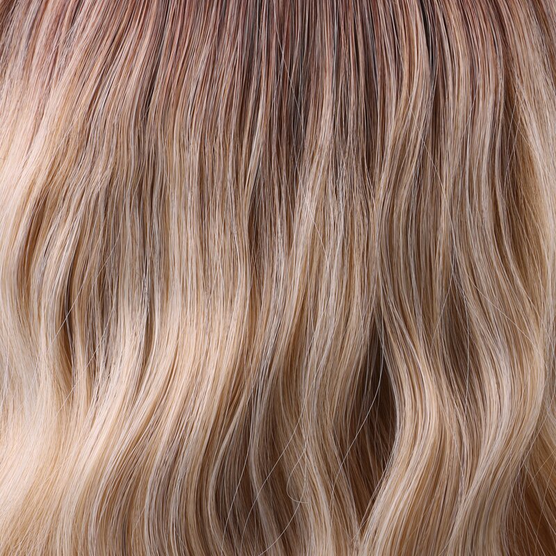 Orange Wig Manufacturer - OEM/ODM Custom Orange Wig with Bangs Short Wavy Curly for Women Shoulder Length