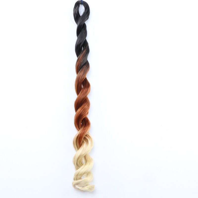 Jumbo Crochet Braid Factory - OEM/ODM Custom 24inch 100gram Spiral Braiding Hair Extension No Tangle