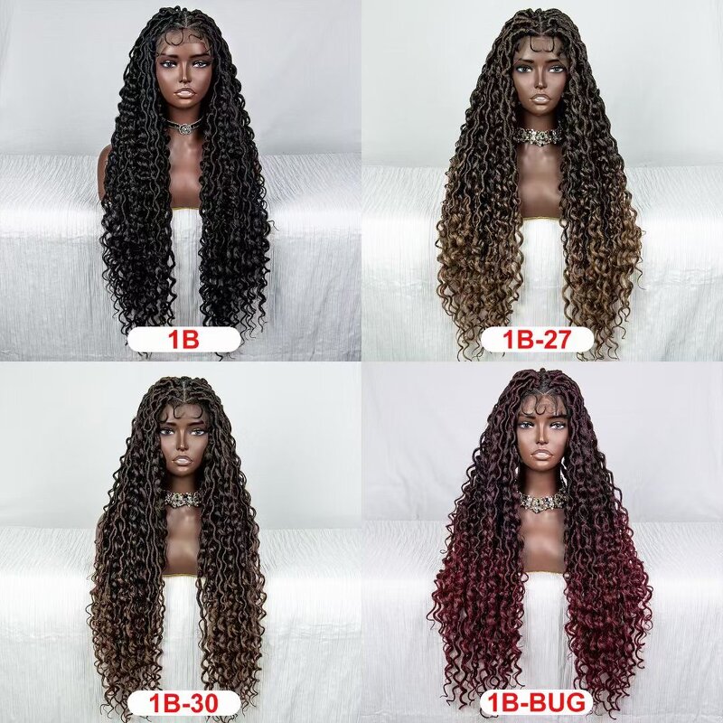 Synthetic Braided Wig Manufacturer - OEM/ODM Custom Lace Front Braided Wigs with Goddess Locs