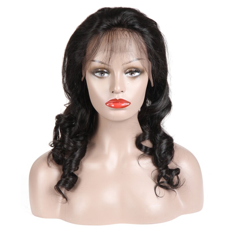Lace Frontal Wigs Factory - OEM/ODM Custom Loose Deep Wave Lace Front Wigs Brazilian Virgin Human Hair