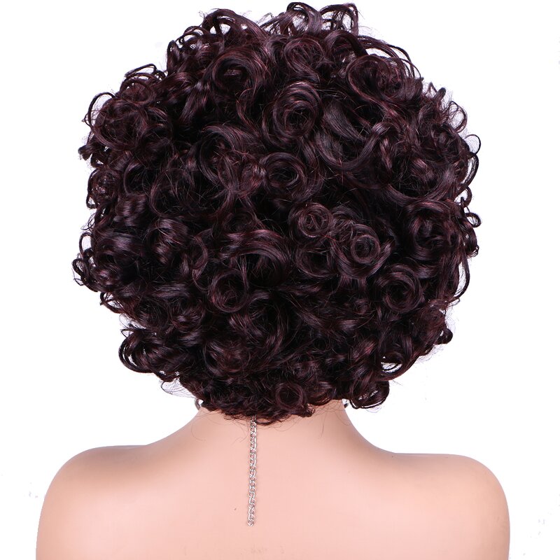 Human Hair Extensions Manufacturer - OEM/ODM Custom Short Loose Curl Pixie Cut Wig