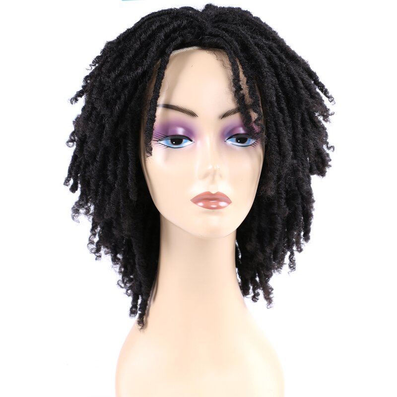 Synthetic Wig Manufacturer - OEM/ODM Custom Shoulder-Length Straight Synthetic Wig Ombre Colors Afro Kinky