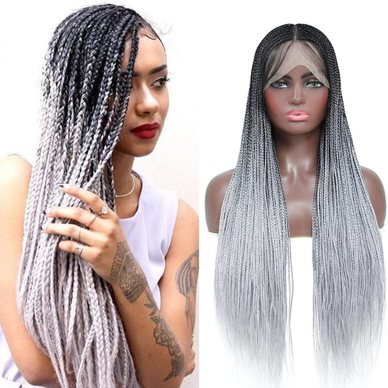 Synthetic Dreadlock Wigs Manufacturer - OEM/ODM Custom Full Lace 26inch Ombre Brown Dreadlock Wigs