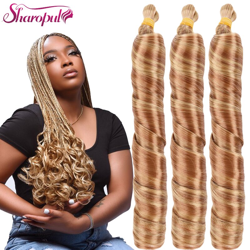 French Spiral Curl Wave Hair Manufacturer - OEM/ODM Custom Wholesale Piano Color French Spiral Curl Wave Hair