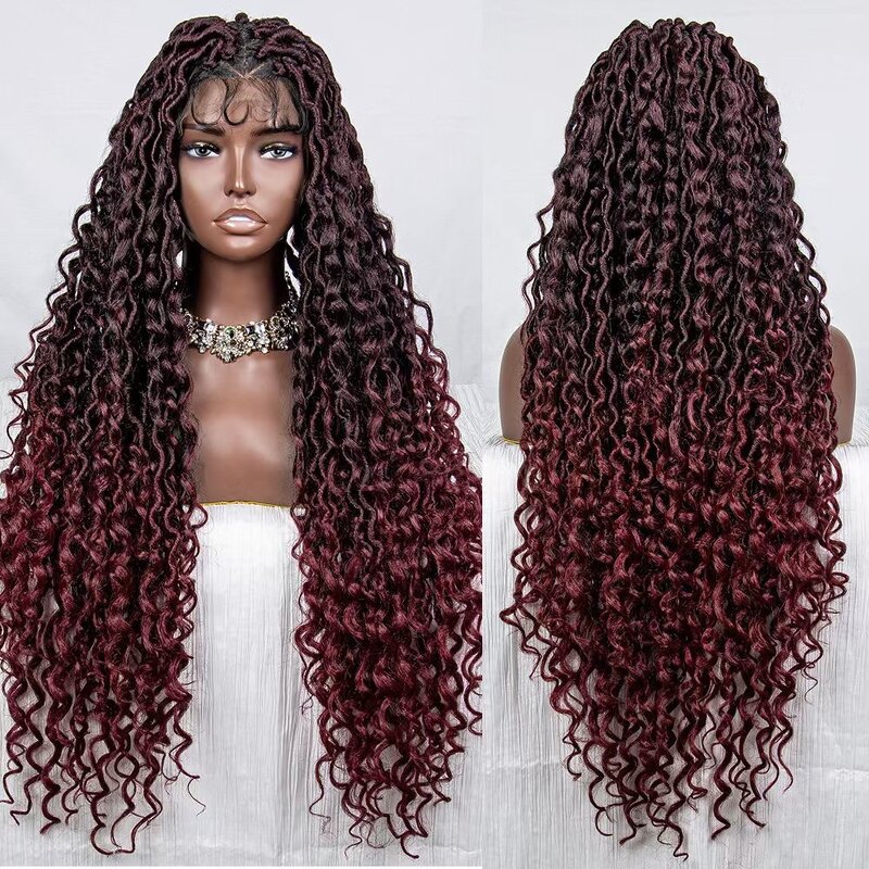 Synthetic Braided Wig Manufacturer - OEM/ODM Custom Lace Front Braided Wigs with Goddess Locs