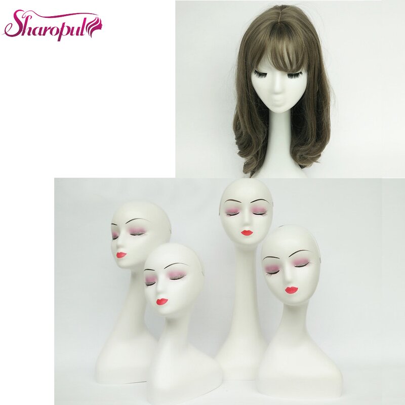 Makeup Wig Mannequin Manufacturer - OEM/ODM Custom Makeup Wig Mannequin with Shoulder for Display