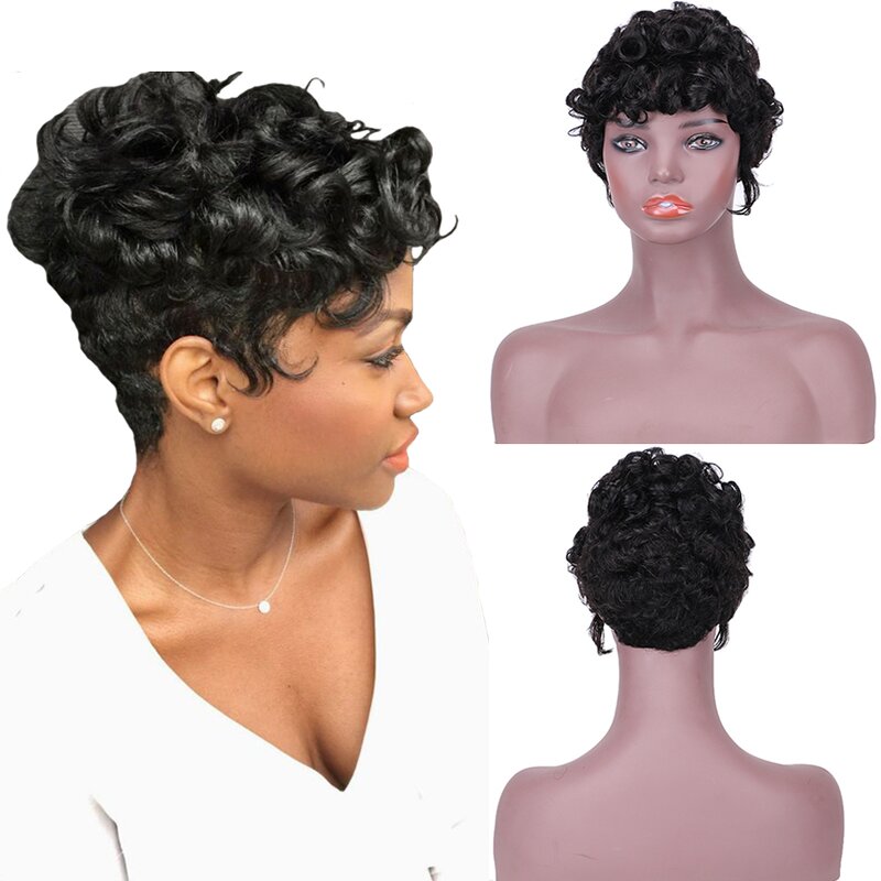 Pixie Cut Wig Factory - OEM/ODM Custom Short Brazilian Human Hair Wigs for Black Women