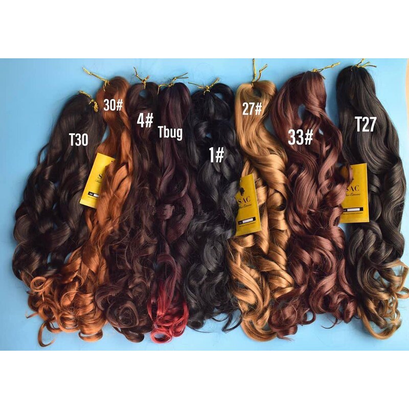 Box Wavy Crochet Braids Manufacturer - OEM/ODM Custom 22-Inch Box Wavy Crochet Braids Jumbo Yaki
