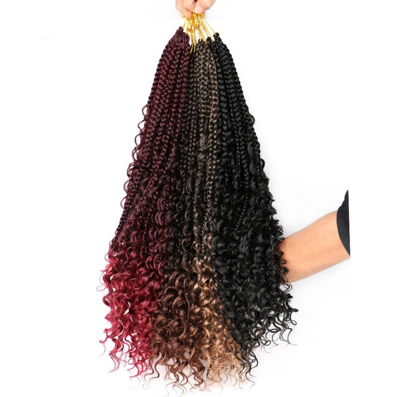 Crochet Hair Braids Factory - OEM/ODM Custom 22-Inch 18-Strand Crochet Braids Messy Braids