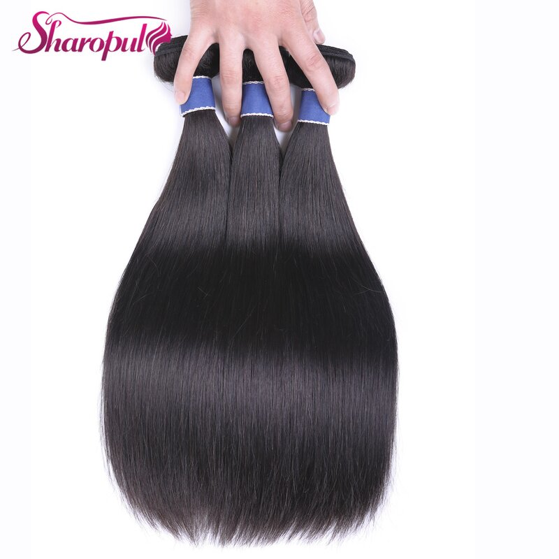 Brazilian Hair Weave Manufacturer - OEM/ODM Custom Brazilian Virgin Hair Straight 3Bundles With Lace Closure