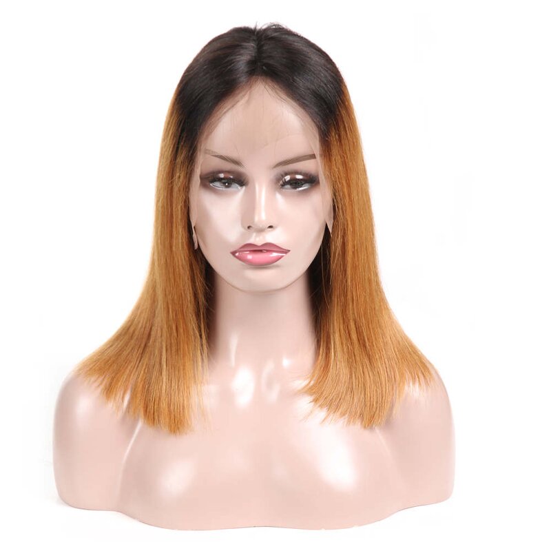 Lace Front Wig Factory - OEM/ODM Custom Brazilian Remy Human Hair Bob Natural Transparent Lace