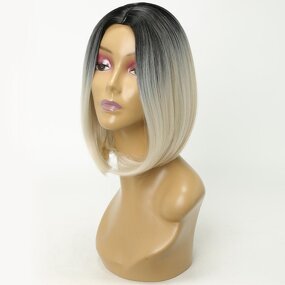 Afro Kinky Front Lace Wig Manufacturer - OEM/ODM Custom Afro Kinky Front Lace Wig Jerry Curl 250% Density