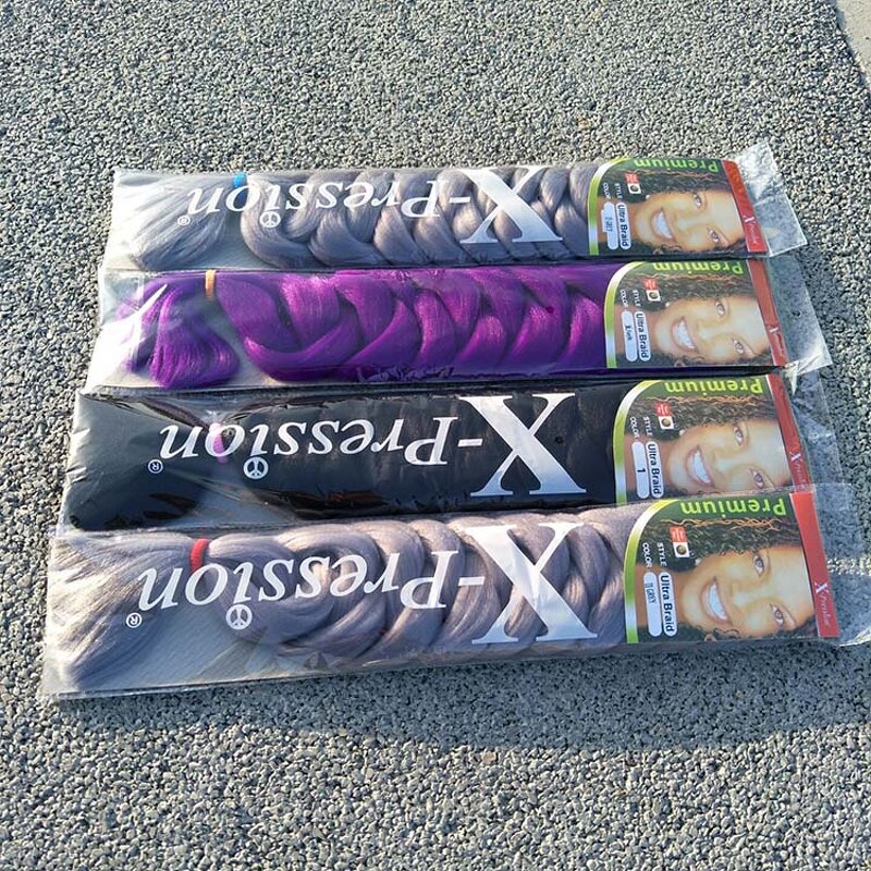 Jumbo Braiding Hair Factory - OEM/ODM Custom Jumbo Ombre Braiding Hair Extension Customize Package