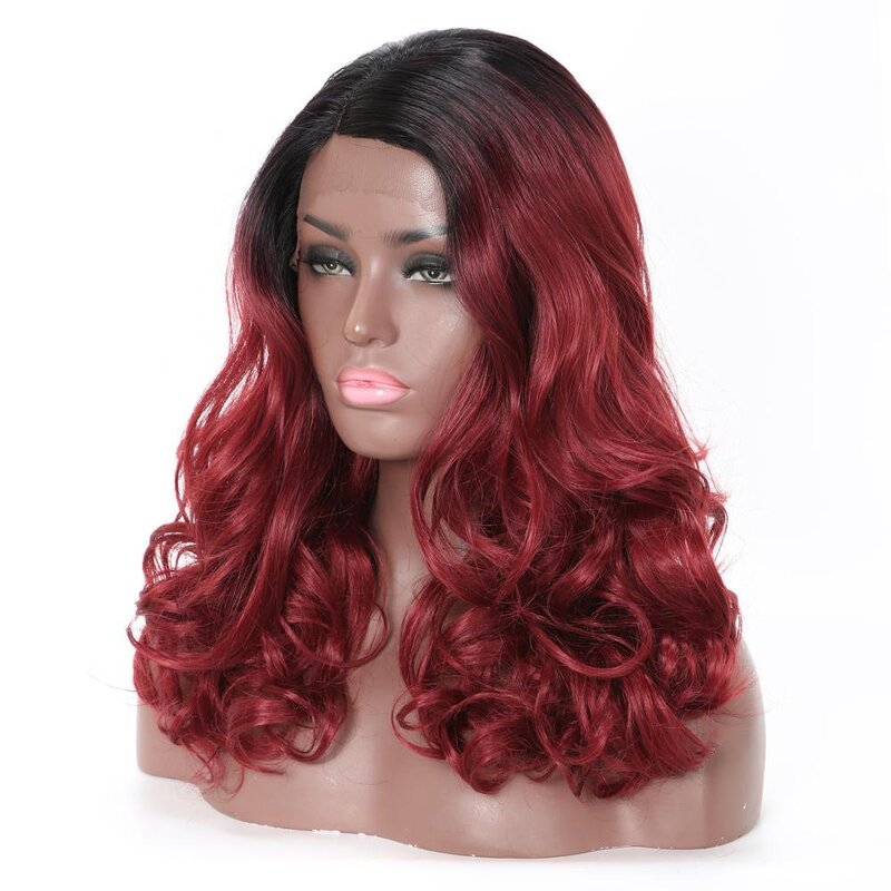 Lace Front Wig Manufacturer - OEM/ODM Custom Synthetic Ladies Hair Wigs Lace Front Afro Kinky Curly Box Braids