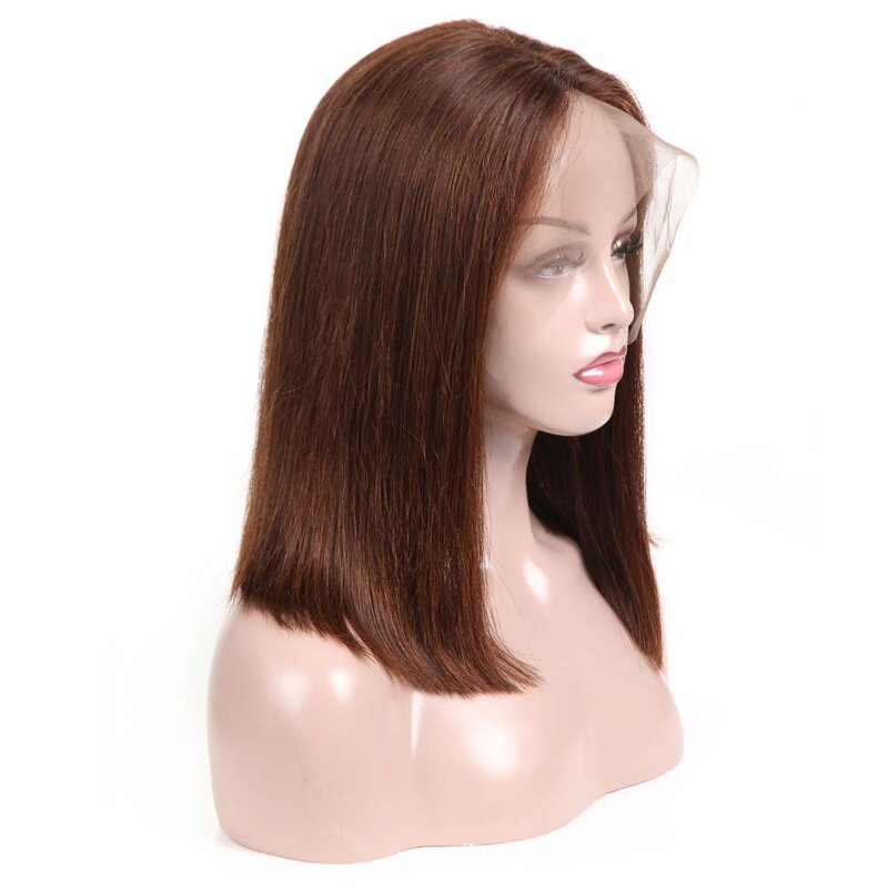 Lace Front Wig Factory - OEM/ODM Custom Brazilian Remy Human Hair Bob Natural Transparent Lace