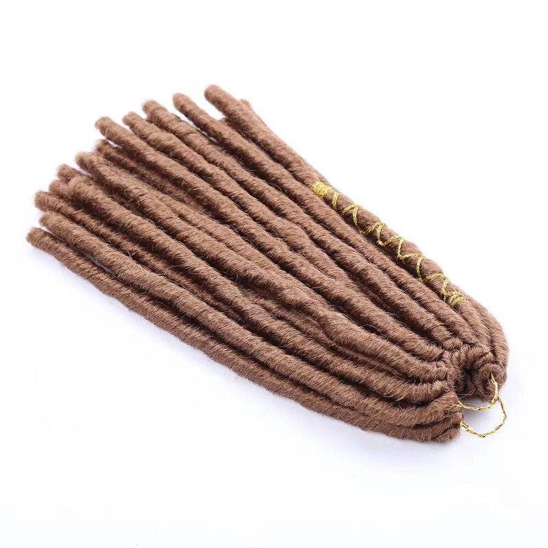 Hair Extensions Manufacturer - OEM/ODM Custom 12-Inch Black Afro Braiding Hair Big Faux Locs Twist