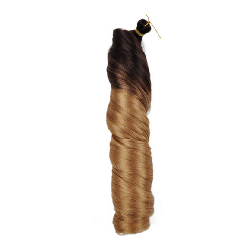 French Spiral Curl Wave Hair Manufacturer - OEM/ODM Custom Wholesale Piano Color French Spiral Curl Wave Hair