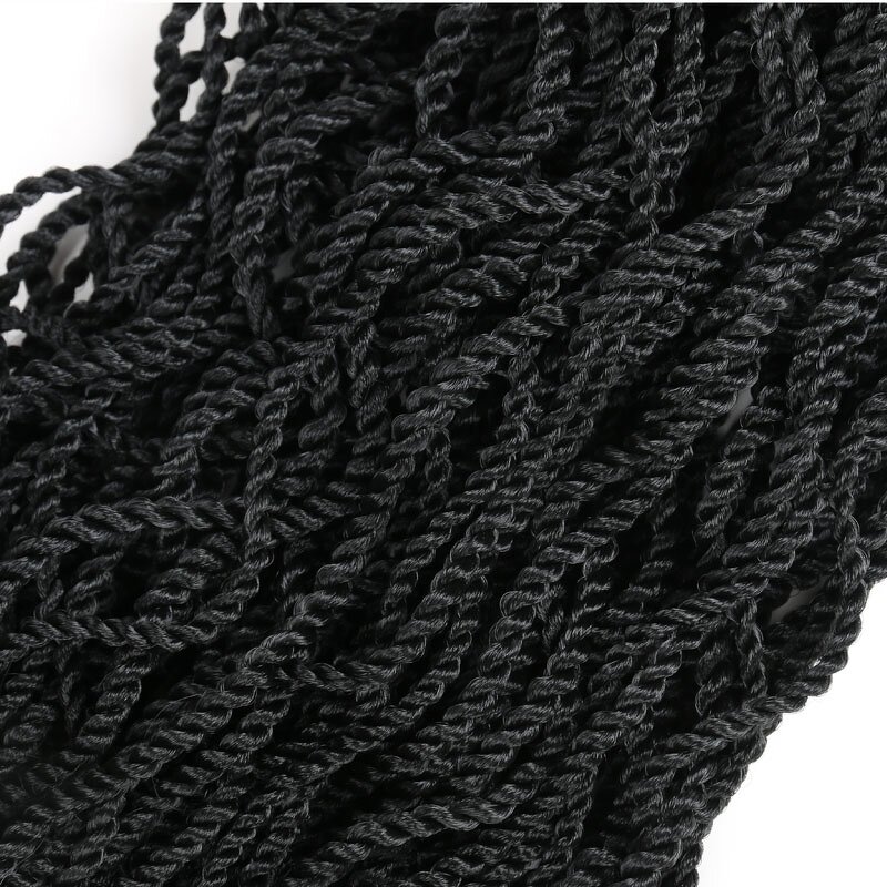 Crochet Hair Braids Manufacturer - OEM/ODM Custom Senegalese Twist Crochet Hair 20inch 6packs