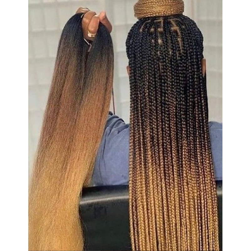 Jumbo Braiding Hair Factory - OEM/ODM Custom Synthetic Ombre Color Jumbo Braiding Hair Extension 24-82inch