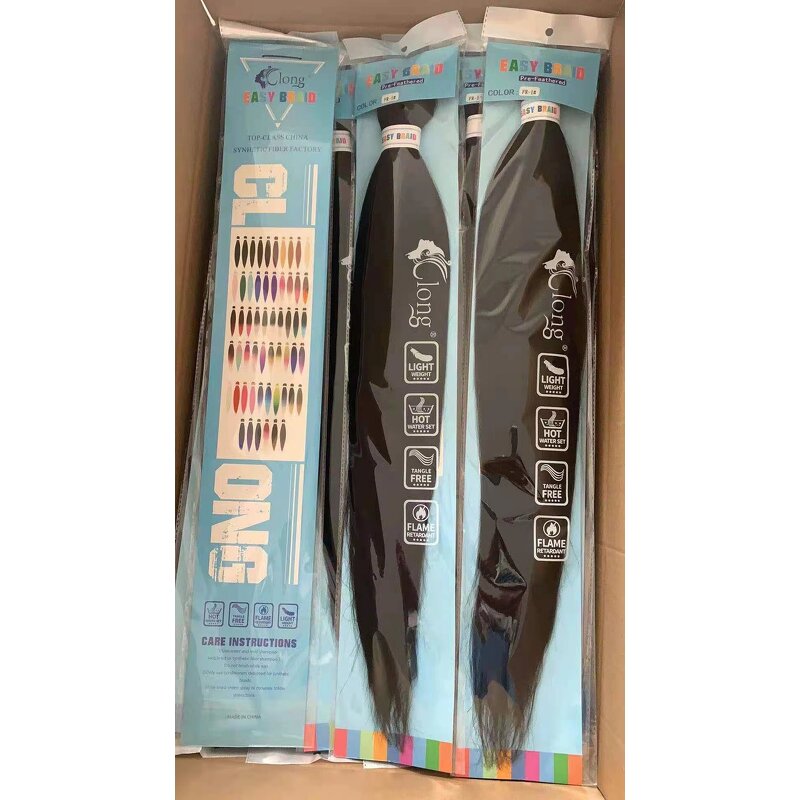 Pre Stretched Braiding Hair Manufacturer - OEM/ODM Custom 3x Pre Stretched Braiding Hair 26inch Easy Braid