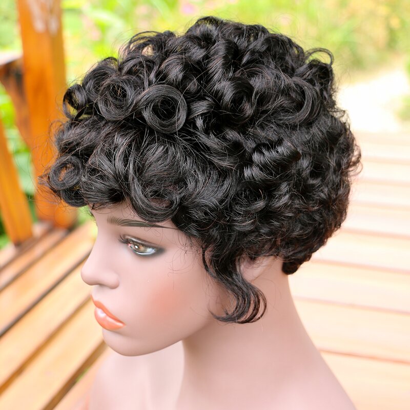 Pixie Cut Wig Factory - OEM/ODM Custom Short Brazilian Human Hair Wigs for Black Women