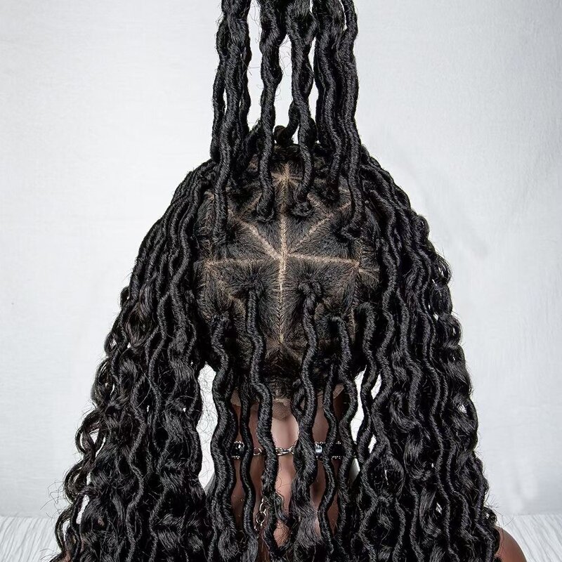 Synthetic Braided Wig Manufacturer - OEM/ODM Custom Lace Front Braided Wigs with Goddess Locs