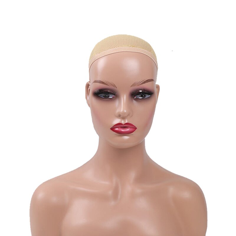 Wig Display Mannequins Factory - OEM/ODM Custom PVC Realistic Female Wig Display Mannequins African American