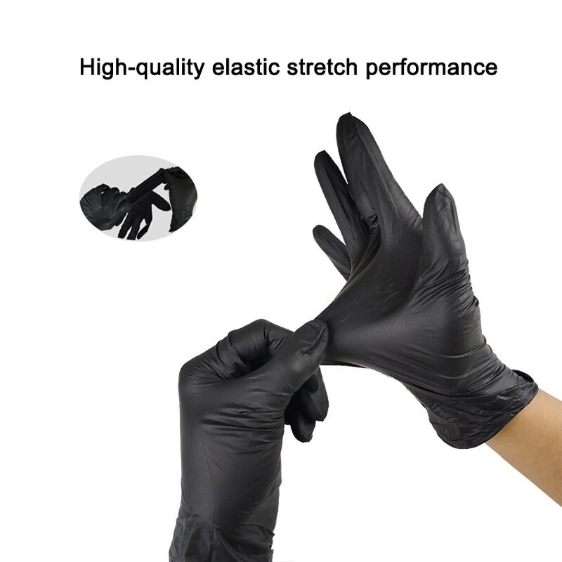 PVC Gloves Factory - OEM/ODM Custom Wholesale Disposable Examination Hand Gloves PVC Black Vinyl