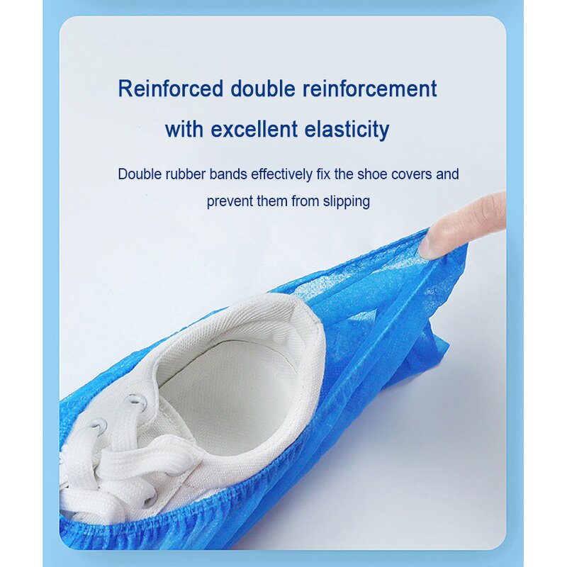 Shoe Covers Manufacturer - OEM/ODM Custom Disposable Shoe Covers for Indoor Dustproof Household Non-slip Wear-resistant