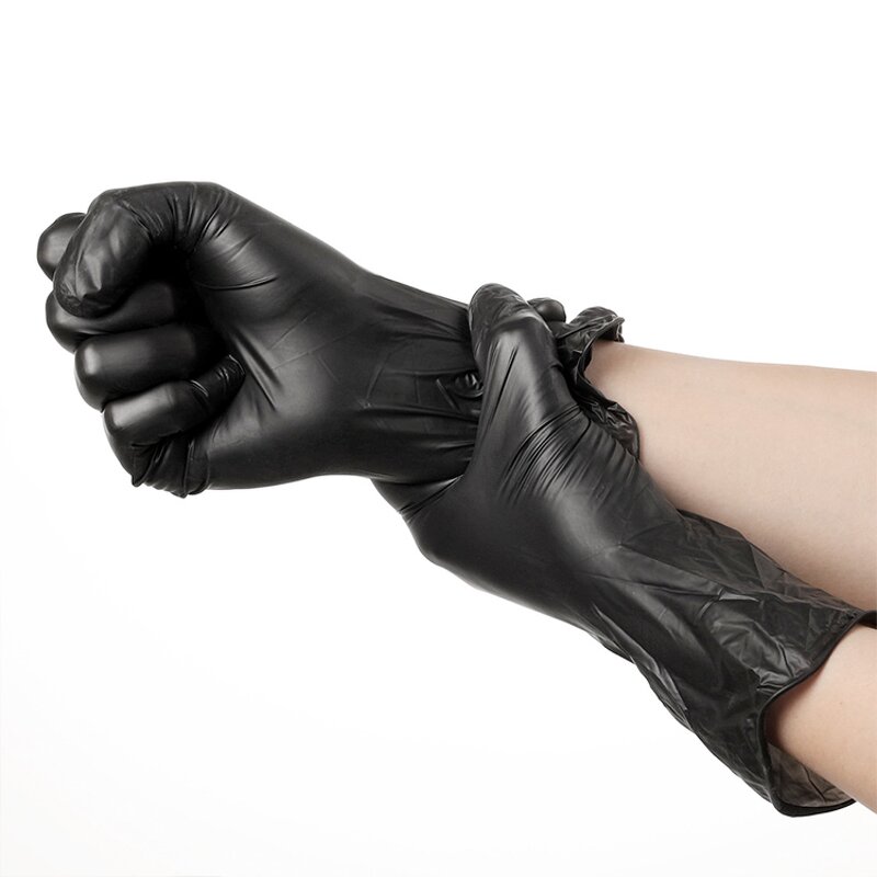 PVC Gloves Factory - OEM/ODM Custom Wholesale Disposable Examination Hand Gloves PVC Black Vinyl