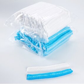 Round Head Cover Manufacturer - OEM/ODM Custom Disposable Anti Dust Non Woven Round Head Cover Hair Mop Caps