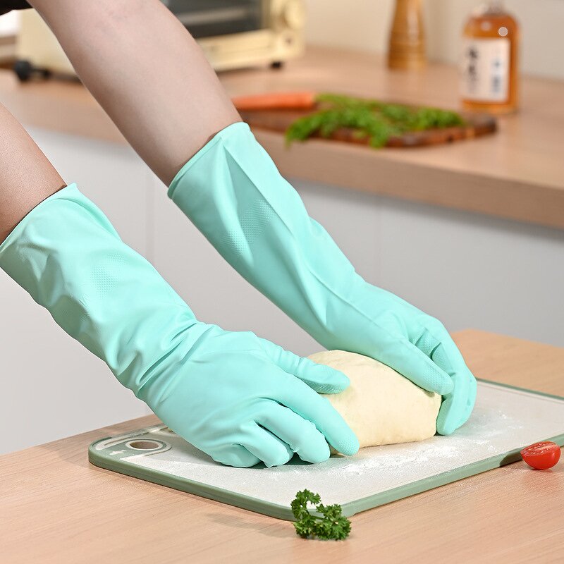 Nitrile Gloves Manufacturer - OEM/ODM Custom Long Nitrile Gloves for Sensitive Skin Durable Household Tasks