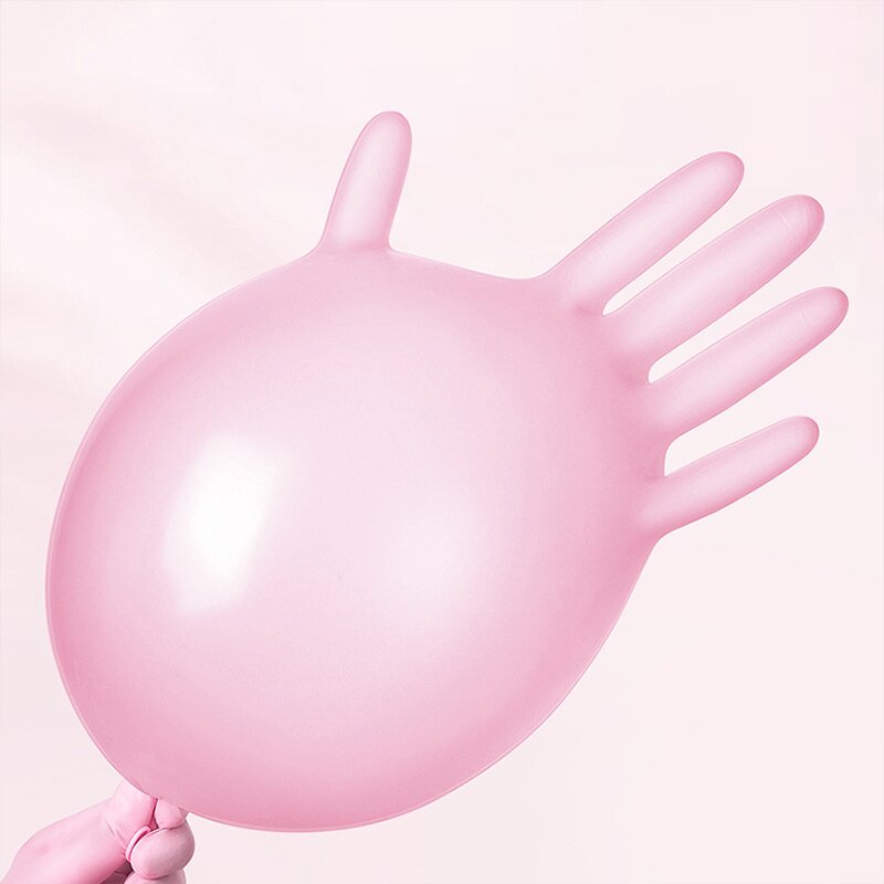 Nitrile Gloves Manufacturer - OEM/ODM Custom Women's Household Nitrile Gloves Housework Cleaning Kitchen Durable