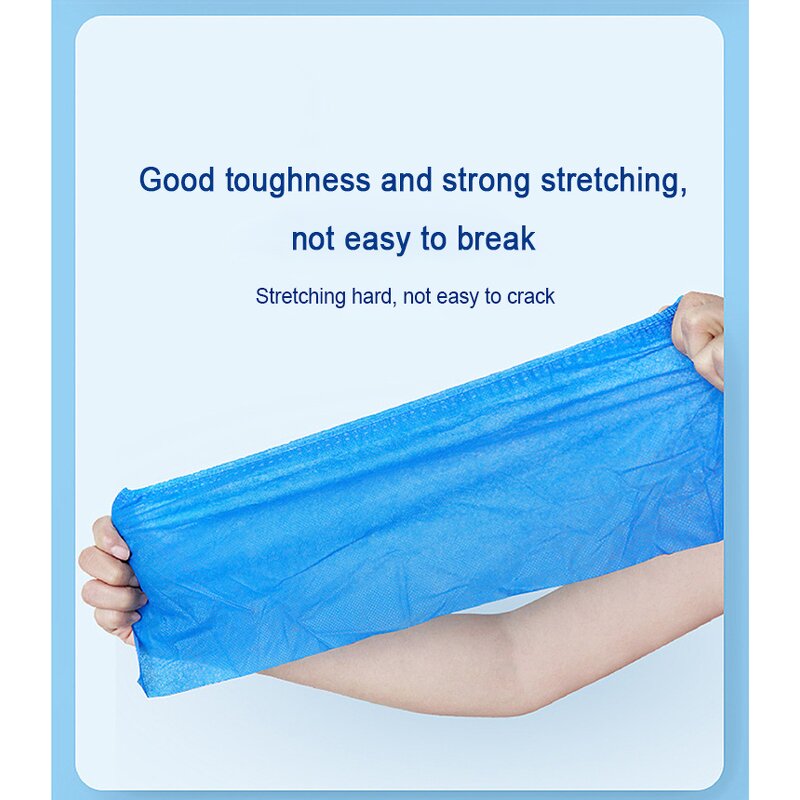 Shoe Covers Manufacturer - OEM/ODM Custom Disposable Thick Shoe Covers for Indoor Non-woven Dustproof Foot Covers