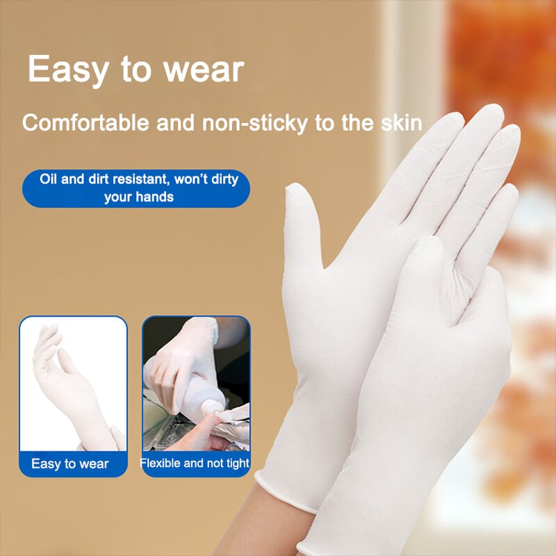 Nitrile Gloves Manufacturer - OEM/ODM Custom Powder Free Beauty Salon Food Grade Disposable Nitrile Gloves