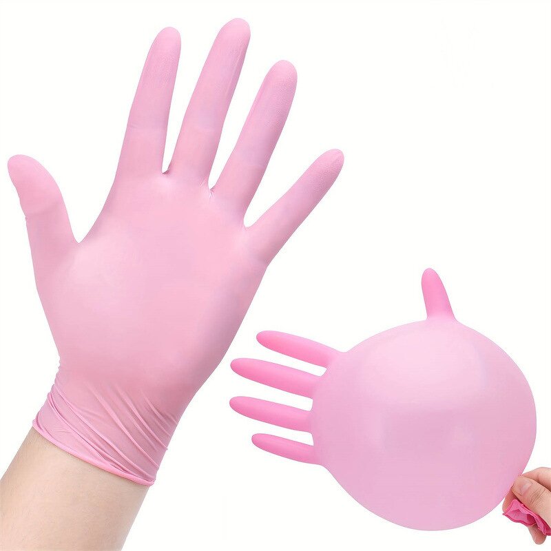 Nitrile Gloves Factory - OEM/ODM Custom New Process Nitrile PVC Synthetic Gloves Powder Free Damage-resistant