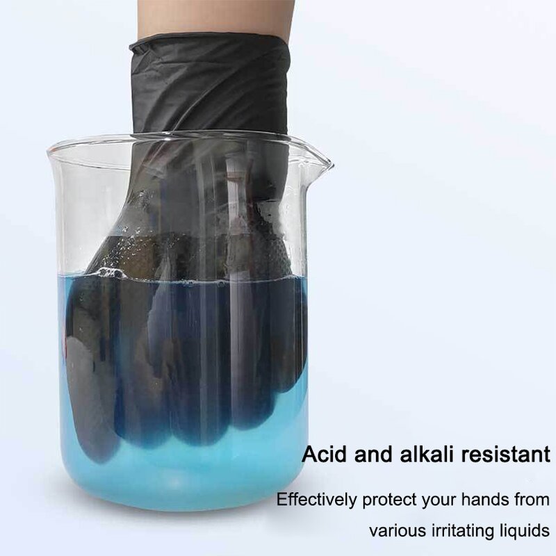 Nitrile Gloves Manufacturer - OEM/ODM Custom Orange Diamond Pattern Food Grade Nitrile Gloves Powder Free