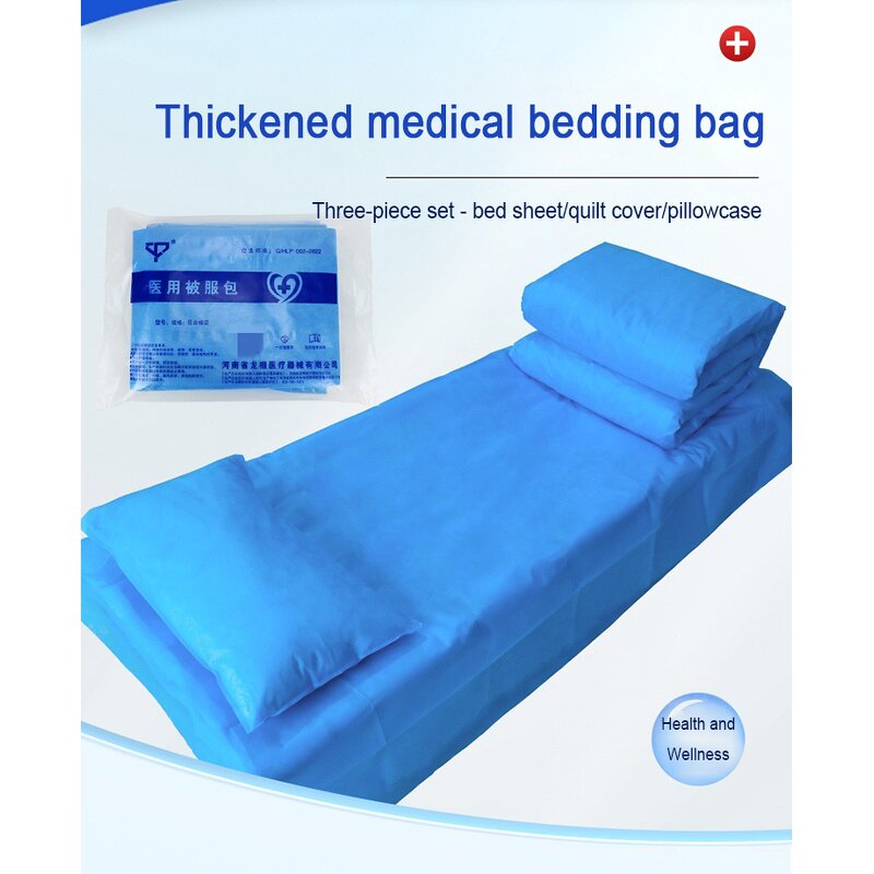 Quilt Cover Manufacturer - OEM/ODM Custom Disposable Non Woven Quilt Cover for Single Person Travel Hygiene