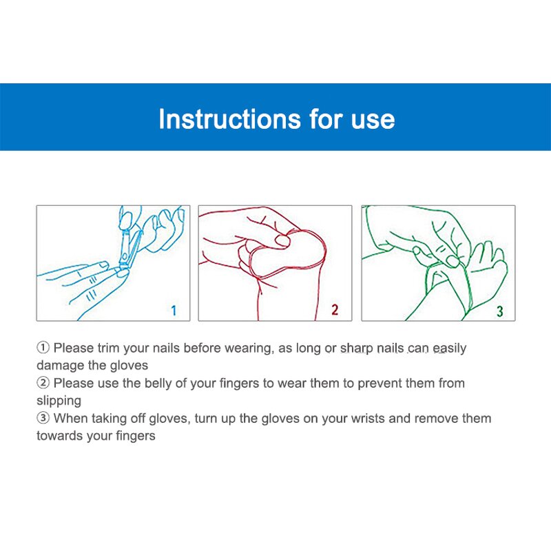 PE Poly Gloves Factory - OEM/ODM Custom Anti Slip Disposable PE Poly Gloves Transparent Kitchen Work