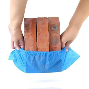 Shoe Covers Manufacturer - OEM/ODM Custom New Product Blue Disposable Non Woven Shoe Covers for Home Cleaning