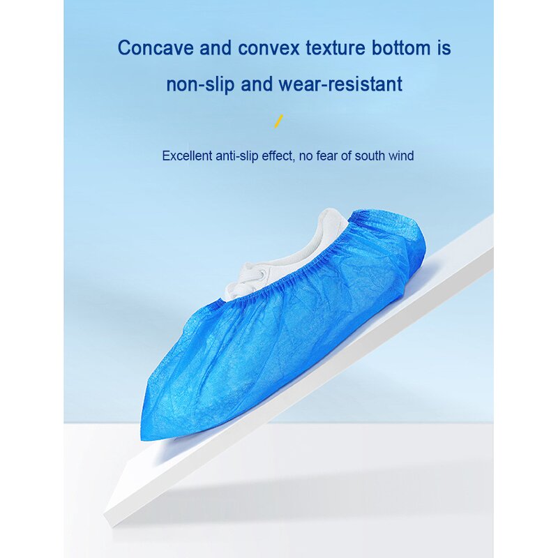 Shoe Covers Manufacturer - OEM/ODM Custom Disposable Shoe Covers for Indoor Dustproof Household Non-slip Wear-resistant
