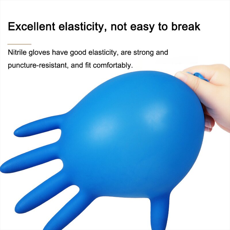 Nitrile Gloves Manufacturer - OEM/ODM Custom Blue Powder Free Disposable Gloves for Medical Service