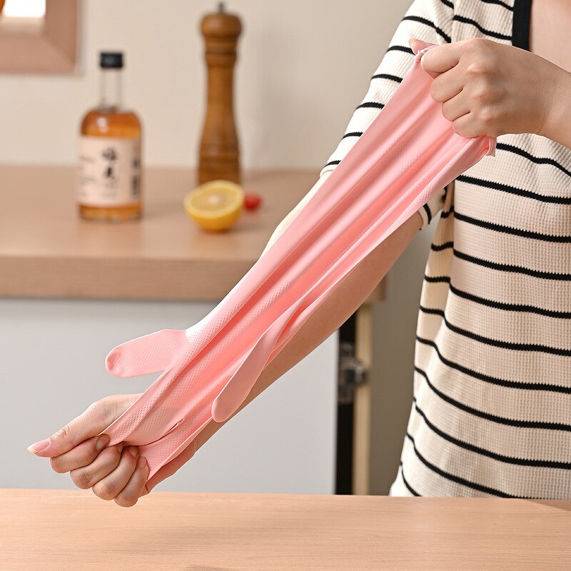 Nitrile Rubber Gloves Manufacturer - OEM/ODM Custom Reusable Household Nitrile Rubber Wash Kitchen Working Gloves