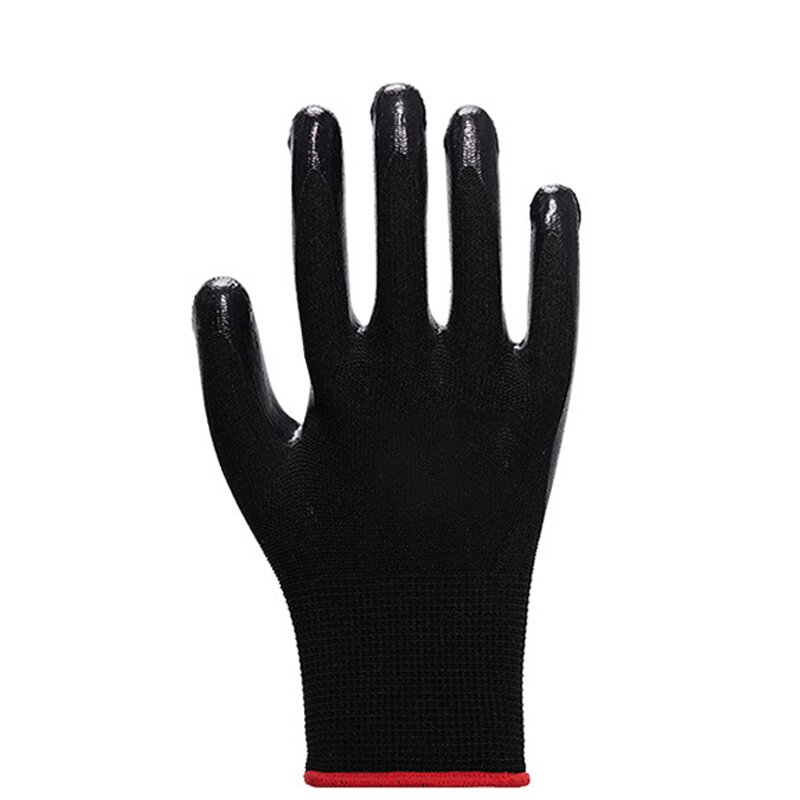 Nylon Nitrile Gloves Manufacturer - OEM/ODM Custom Nylon Nitrile Dipped Gloves Oil-proof Wear-resistant Non-slip