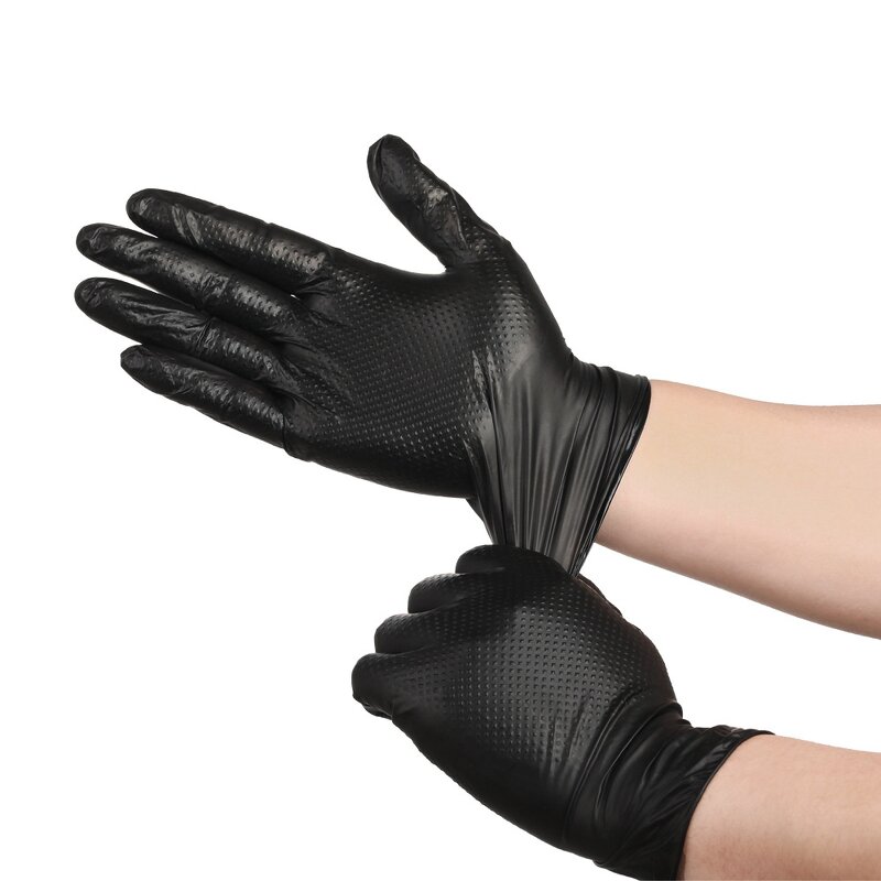 Nitrile Gloves Factory - OEM/ODM Custom Orange Food Grade Nitrile Gloves Powder Free for Kitchen