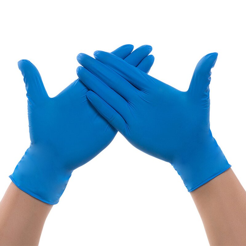 Nitrile Gloves Manufacturer - OEM/ODM Custom Powder Free Blue Nitrile Gloves Oil Resistant Waterproof