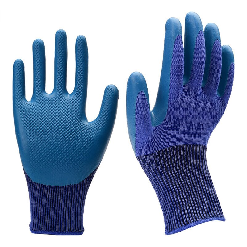 Nylon Nitrile Gloves Manufacturer - OEM/ODM Custom Nylon Nitrile Dipped Gloves Oil-proof Wear-resistant Non-slip