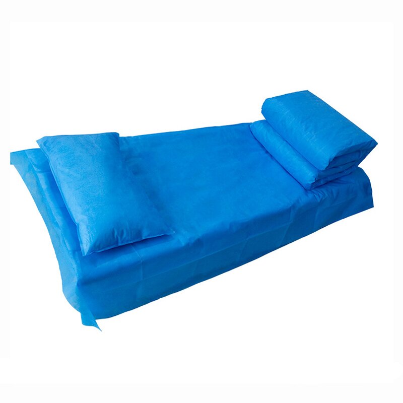 Quilt Cover Factory - OEM/ODM Custom Thick Non Woven Beauty Salon Quilt Cover Hospital Three Piece Set Disposable