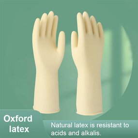 Rubber Cleaning Gloves Factory - OEM/ODM Custom Rubber Household Cleaning Gloves Latex Laundry Kitchen Dish Washing