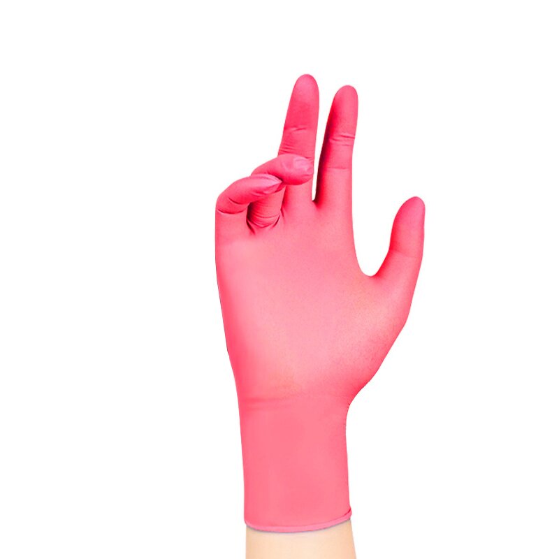 Nitrile Gloves Factory - OEM/ODM Custom Industrial Wholesale Waterproof Protective Black Disposable Nitrile Gloves